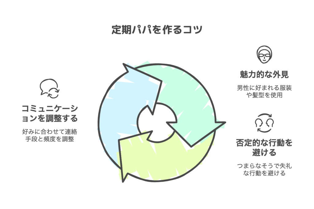 定期パパを作るコツ