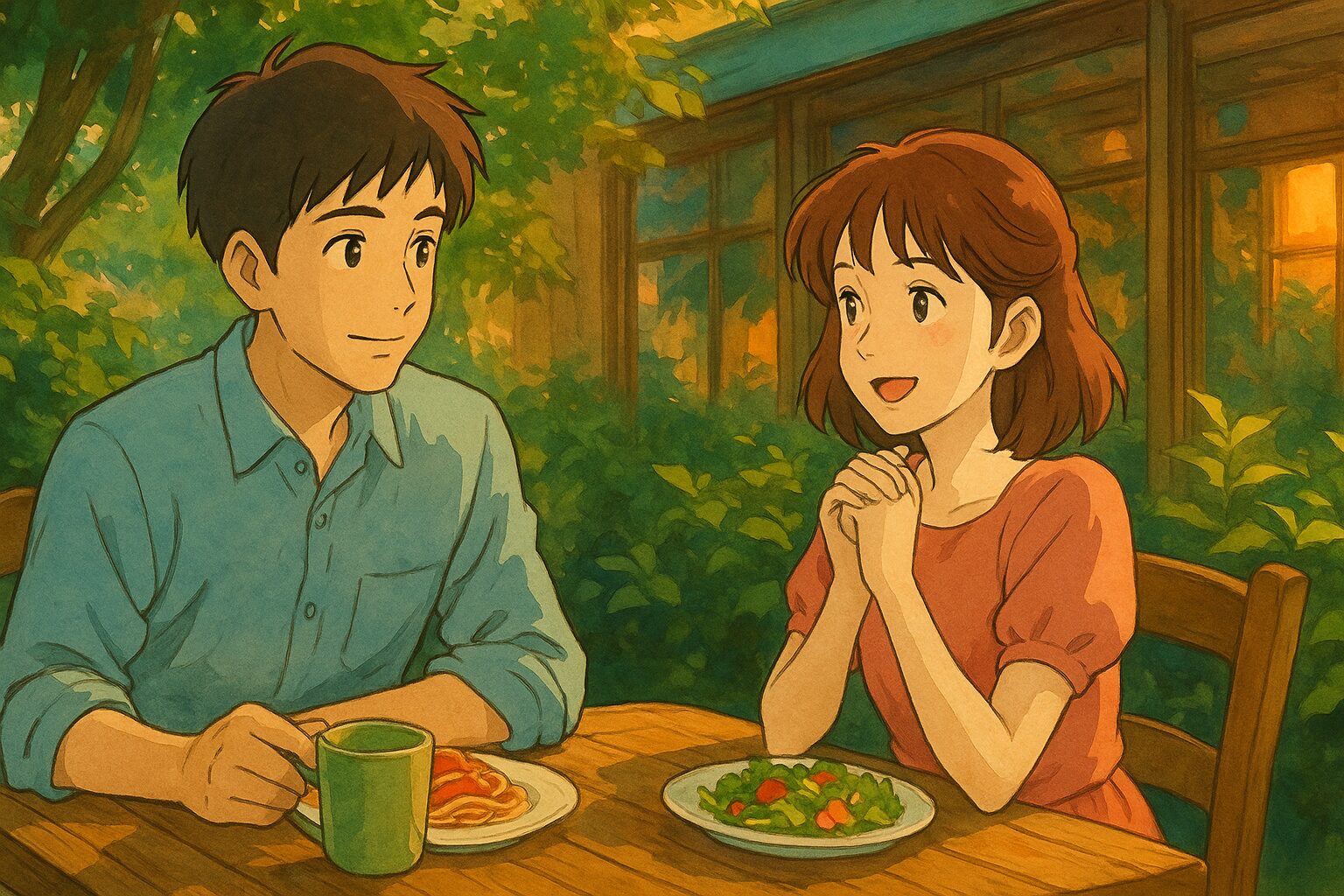 食事だけのパパ活をする女性